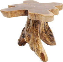 Load image into Gallery viewer, Kare Design Table d'appoint Tree, Bois Massif, Nature-Marron, Grand, Deco Intérieur, Decoration Chambre, Salon, Couloir, Maison, 40x50x50cm