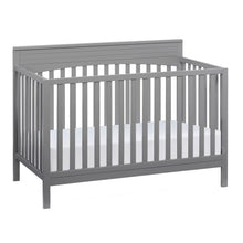 Load image into Gallery viewer, Oxford Baby Harper 4 - in - 1 Convertible Crib, Dove Gray, GREENGUARD Gold Certified, Wooden Crib