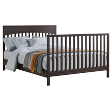 Load image into Gallery viewer, Oxford Baby Harper 4 - in - 1 Convertible Crib, Dove Gray, GREENGUARD Gold Certified, Wooden Crib