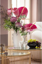 Load image into Gallery viewer, Kare Design Tables Basses Wire, Lot de 2, Laiton/Miroir, Rond, Acier, Plateau de Table en Verre, Diamètre 70/60cm, Style Moderne, Élégante, Table Basse Salon, Deco Intérieur, Décoration Chambre