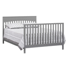 Load image into Gallery viewer, Oxford Baby Harper 4 - in - 1 Convertible Crib, Dove Gray, GREENGUARD Gold Certified, Wooden Crib
