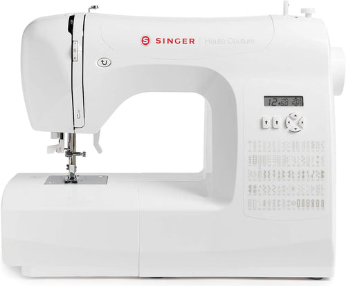 Haute Couture F527C Machine  coudre lectronique Professionnelle,80 points,utilitaires,lastiques,dcoratifs,Facile pour Dbutants Electrique Portable,Maison
